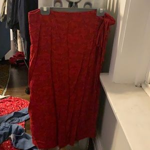 Free People Wrap Skirt